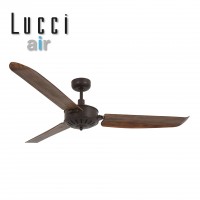 211017 Airfusion Carolina 142cm Fan Only in Oil Rubbed Bronze Dark Koa Blades ceiling fan