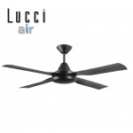 212899 lucci air moonah ceiling fan with light black 48 inches