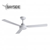 213015 bayside calypso 48 incheas ceiling fan in white 吊扇