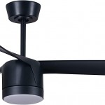213281 peregrine black dc ceiling fan light 吊扇燈 風扇燈 7