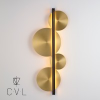 cvl luminaries strate wall feature lamp