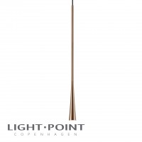 light point drop s2 led pendant lamp rose gold