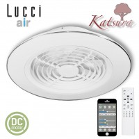 lucci air katsura white circulation ceiling fan 吸項風扇燈