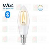 wiz connected e14 candle c35 candle filament smart bulb