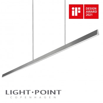 270564 light point edge linear s2000 pendant lamp titanium