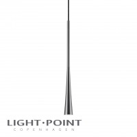 light point drop s1 led pendant lamp titanium