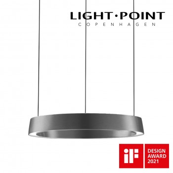 light point edge round 400 pendant lamp titanium if design 2021