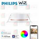 philips wiz recessed down light rgb 4 inches 10W led cutout 125mm 4