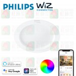 philips wiz recessed down light rgb 4 inches 10W led cutout 125mm 6