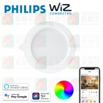 philips wiz recessed down light rgb 4 inches 6.5W led cutout 100mm 9