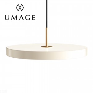 umage asteria medium v02170 pearl white 17w led pendant lamp 01