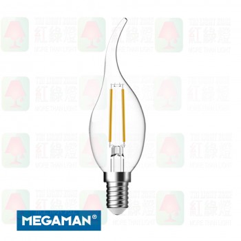 megaman LC1404TP-E14 candle fire tip led filament