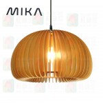 mika C05-300D_0n wooden pendant lamp