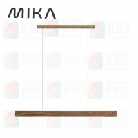 mika C14-800L_0 wooden linear pendant lamp