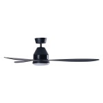 213044 WHITEHAVEN DC Black ABS Plastic 56 inches 3 Blades Ceiling Fan light 吊風扇燈 2