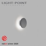 270147 light point soho w1 titanium led wall lamp
