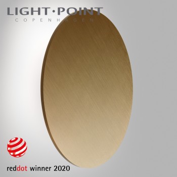 270188 light point soho w5 brass led wall lamp
