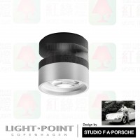 light point studio f a porsche design blade c1 silver ceiling lamp