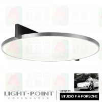 light point studio f a porsche design inlay c3 silver ceiling light