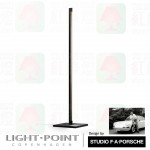 light point studio f a porsche design inlay f1 brass floor lamp