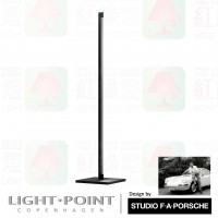 light point studio f a porsche design inlay f1 silver floor lamp