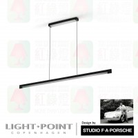 light point studio f a porsche design inlay s1400 silver pendant light