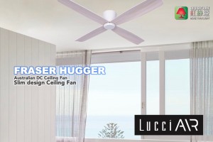 lucci air fraser hugger 吸頂風扇燈