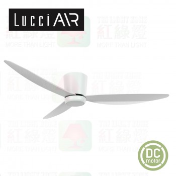 lucci air 21610649 風扇燈 array 54寸吊扇燈 白色+白色 連led燈