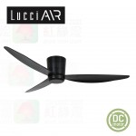 lucci air 21610749 風扇燈 array 54寸吊扇燈 黑色+黑色