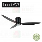 lucci air 21610749 風扇燈 array 54寸吊扇燈 黑色+黑色 連led燈