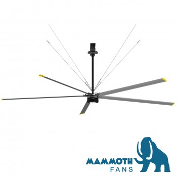 mammoth hvls ceiling fan industrial 7.3m 大型工業商用吊扇