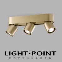 light point aura c2 brass ceiling spot 天花燈 射燈