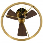 cessna small ceiling fan with circle light 風扇燈5