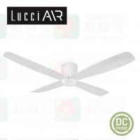 210990 lucci air fraser hugger 全白色低樓底風扇燈 3段光暗 12W LED gx53