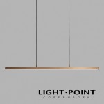 light point slim s1200 rose gold linear pendant 線性一字玫瑰金吊燈 2