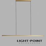 light point slim s1500 brushed brass linear pendant 線性一字金銅吊燈 2