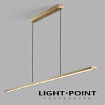 light point slim s1800 brushed brass linear pendant 線性一字金銅吊燈 1