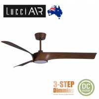 lucci air line dark koa 風扇燈 52寸 台灣製造 213359 深木色風扇燈 12
