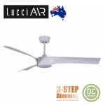 lucci air line dark koa 風扇燈 52寸 台灣製造 213570 白色風扇燈