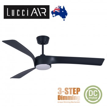 lucci air line 風扇燈 52寸 台灣製造 213358 黑色 black 有燈風扇燈