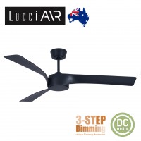 lucci air line 風扇燈 52寸 台灣製造 213358 黑色 black 沒有燈吊扇