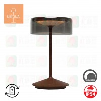 uniqua crystal rechargeable waterproof table lamp 防水枱燈 corten