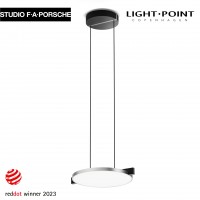 light point f a studio porsche design inlay s2 342 disc satin silver