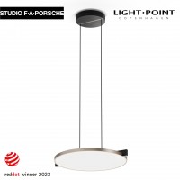 light point f a studio porsche design inlay s3 438 disc satin gold