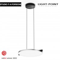 light point f a studio porsche design inlay s3 438 disc satin silver