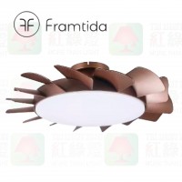 framtida aura 30寸 吸頂風扇燈 啡銅色