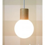 juno-1-light-pendant-in-teak-with-frost-glass-shade-木吊燈3