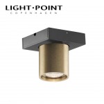 light point focus 1 mini brass 天花燈