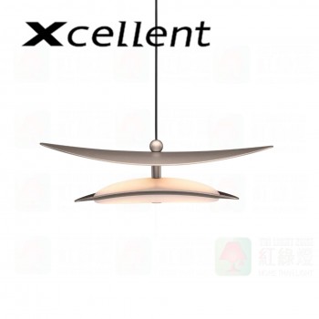 xcellent ballet metallic grey pendant lamp 藕灰吊燈