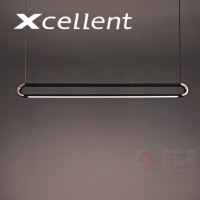 xcellent moment silence black rose gold linear 線性吊燈